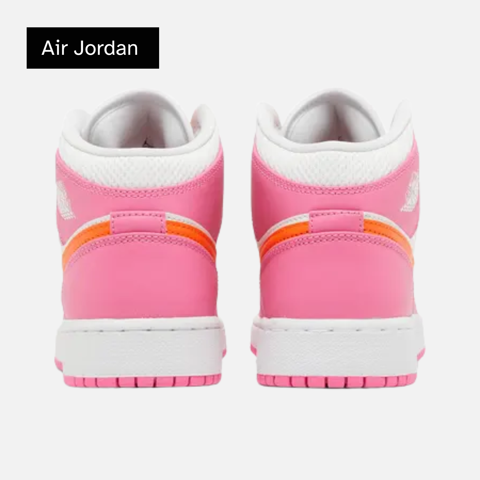Air Jordan 1 Mid GS 'Pinksicle Orange'