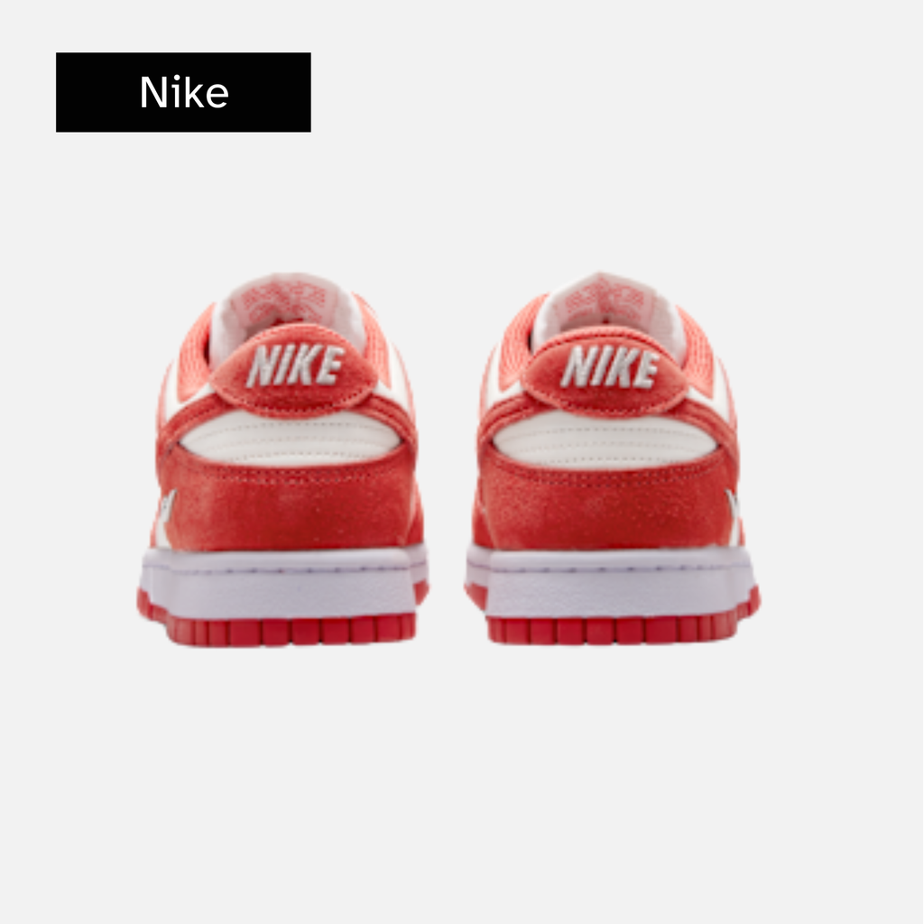 Nike Dunk Low 'Sail White Metallic Silver Light Crimson'