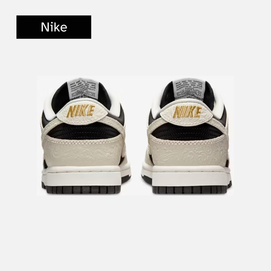 Nike Wmns Dunk Low 'Embossed Black Sail'