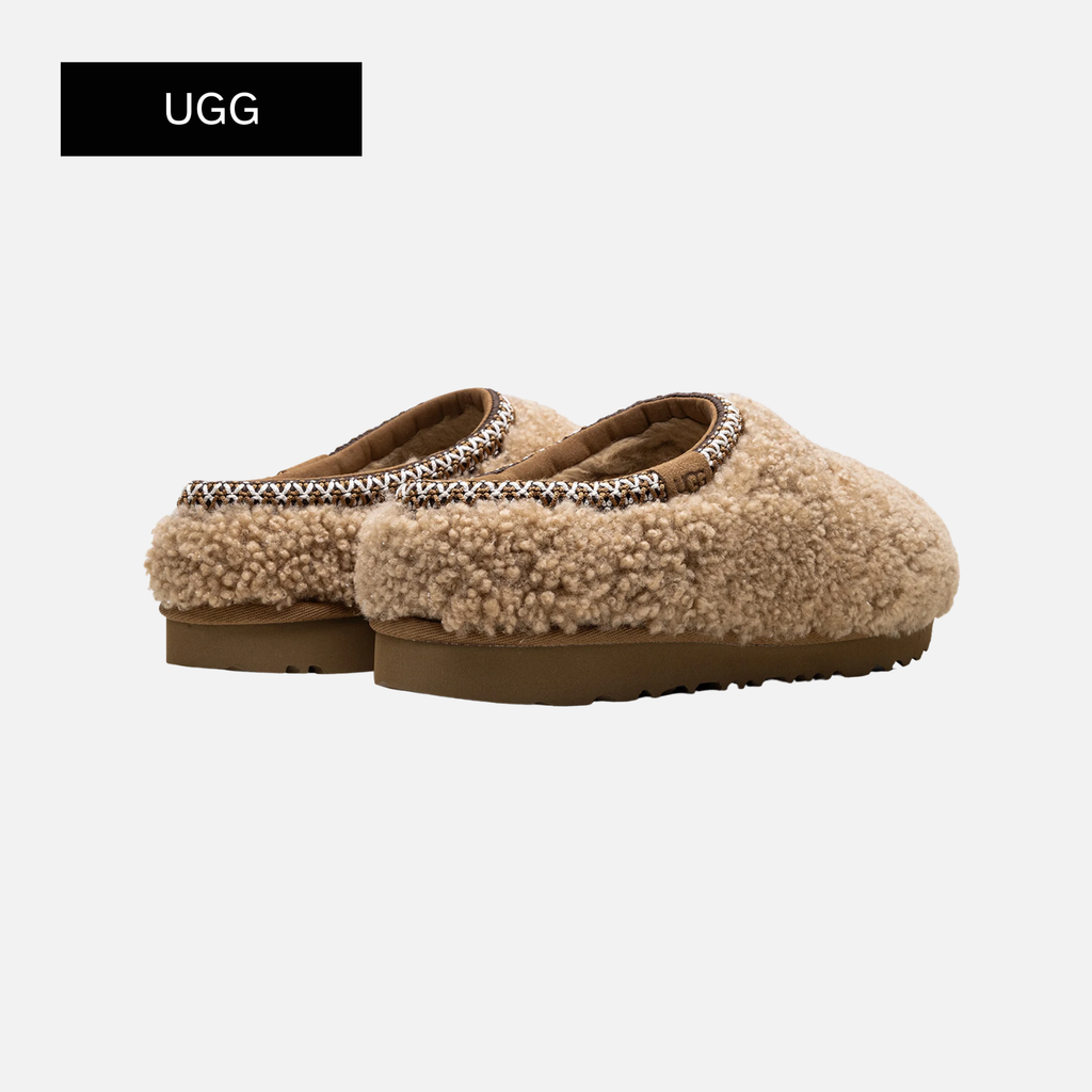 UGG Tasman Maxi Curly Slipper Chestnut