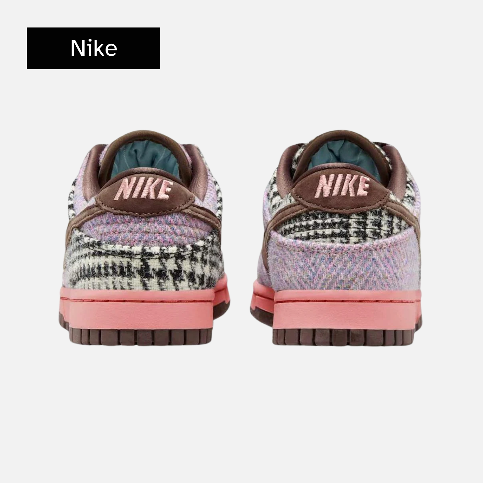 Harris Tweed x Nike Wmns Dunk Low 'Purple Pink'