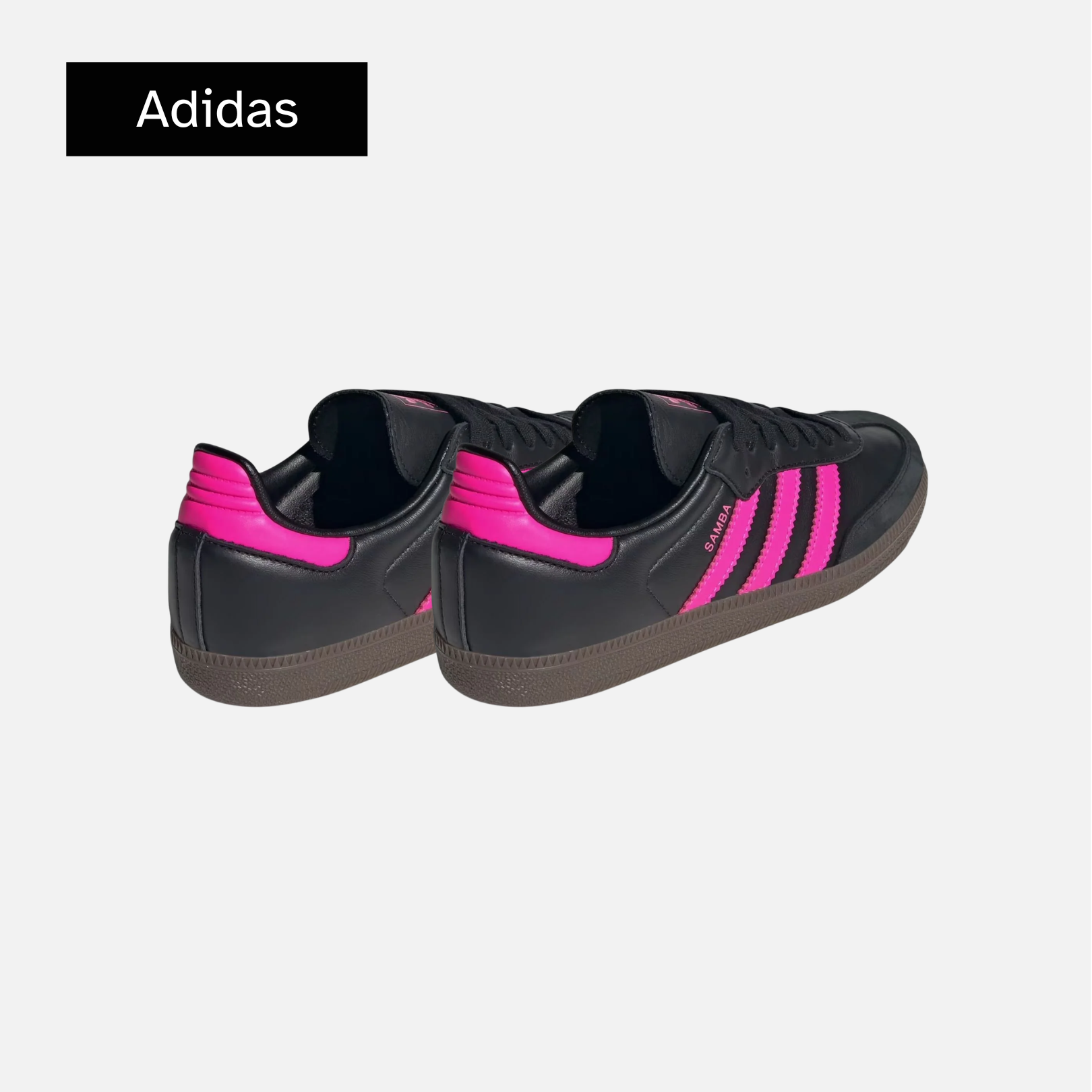 adidas Wmns Samba OG 'Black Lucid Pink Gum'