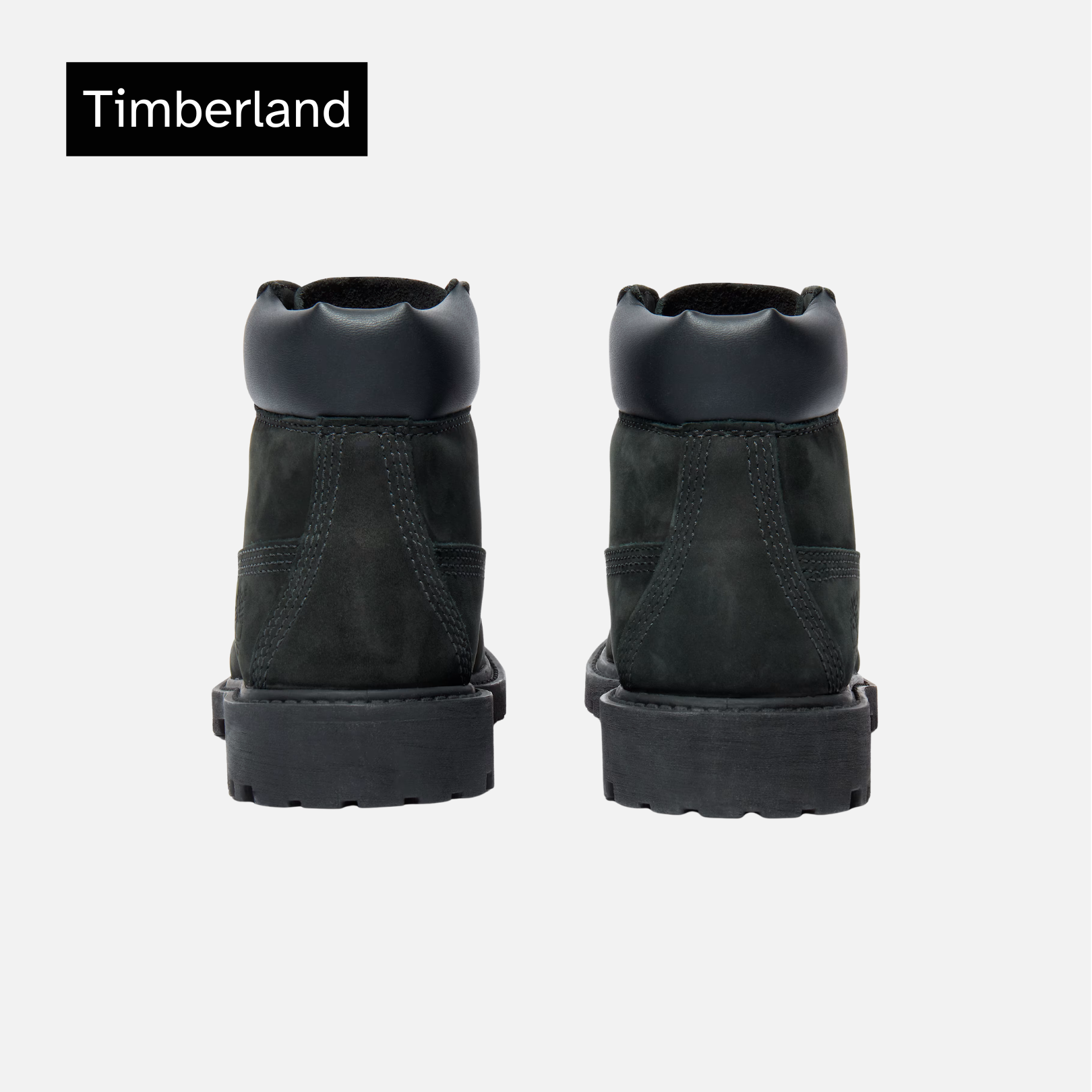 Timberland 6 Inch Premium Waterproof Boot Youth 'Black Nubuck'