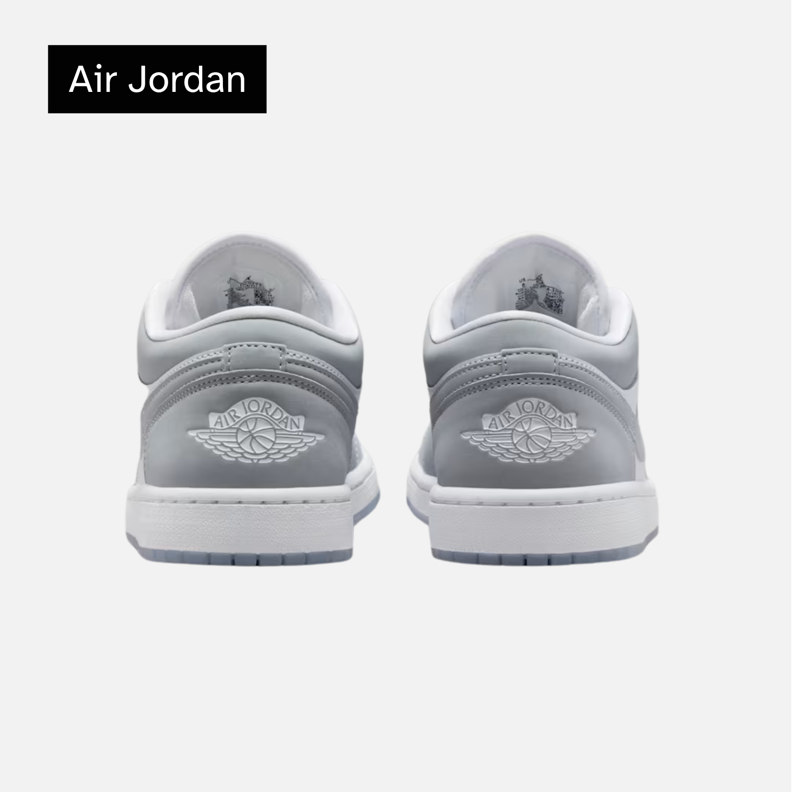 Wmns Air Jordan 1 Low 'White Wolf Grey'