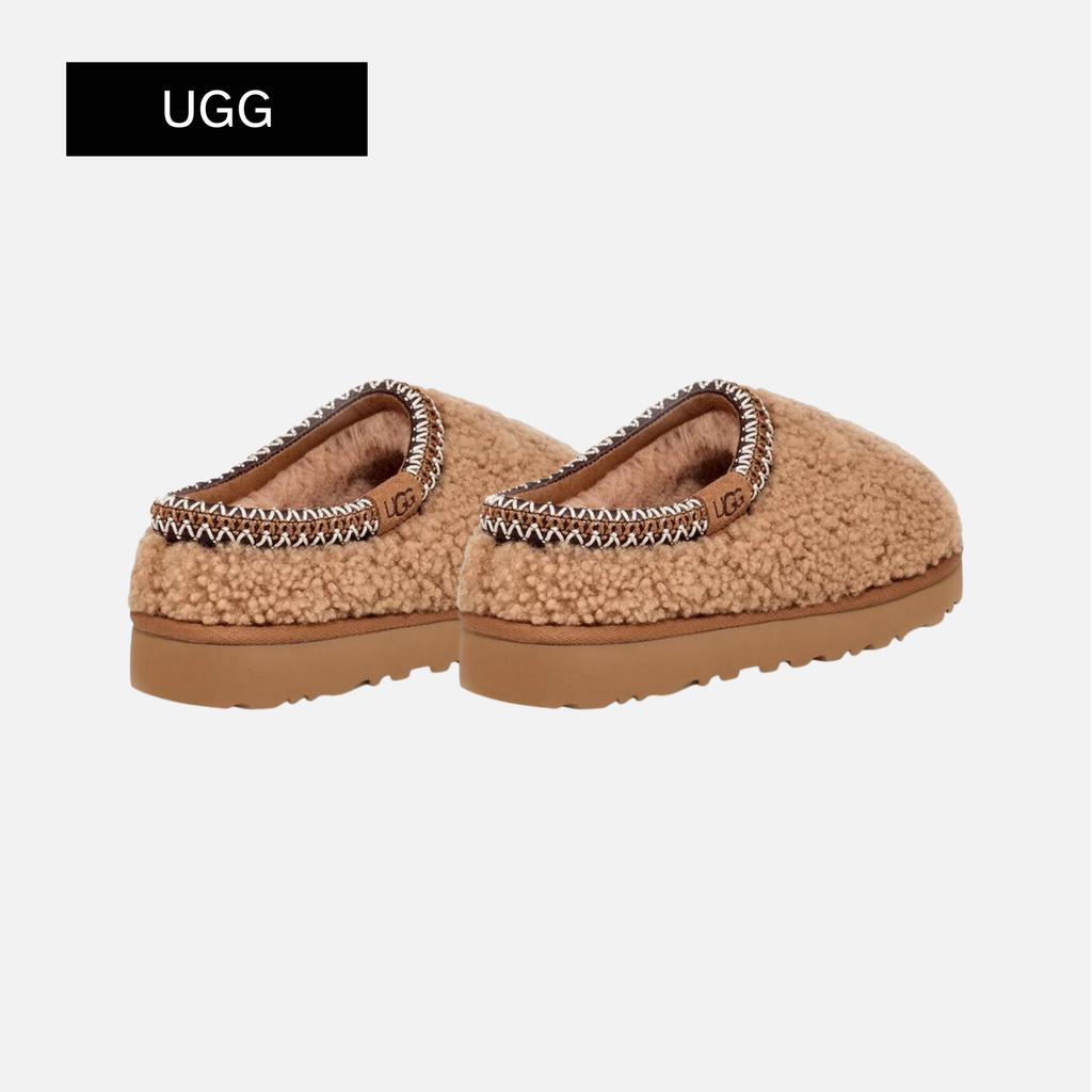 UGG Wmns Tasman Slipper 'Maxi Curly - Chestnut'