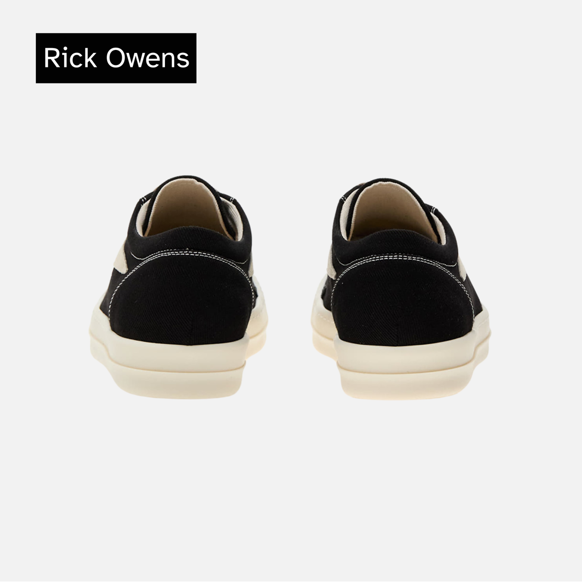 Rick Owens DRKSHDW Vintage Sneaker 'Black Milk'