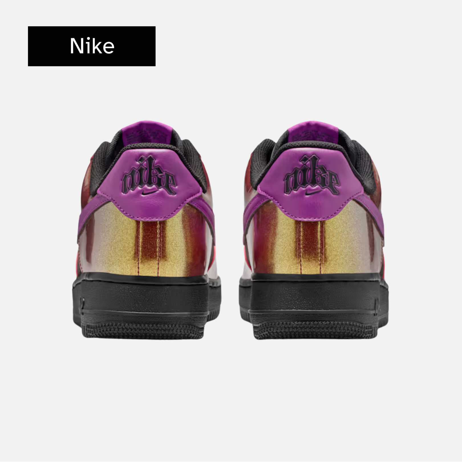 Nike Air Force 1 '07 LV8 'Gold Black Bold Berry'