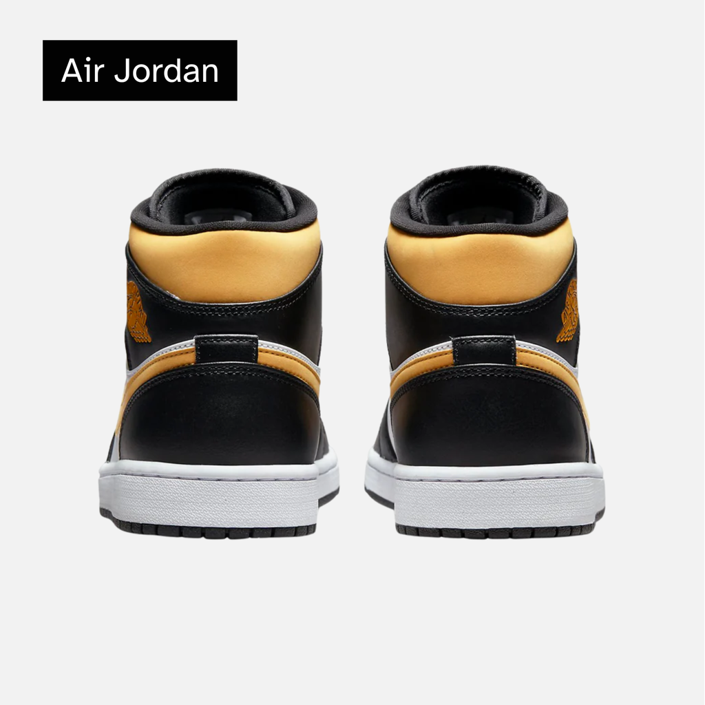 Air Jordan 1 Mid 'Black University Gold'