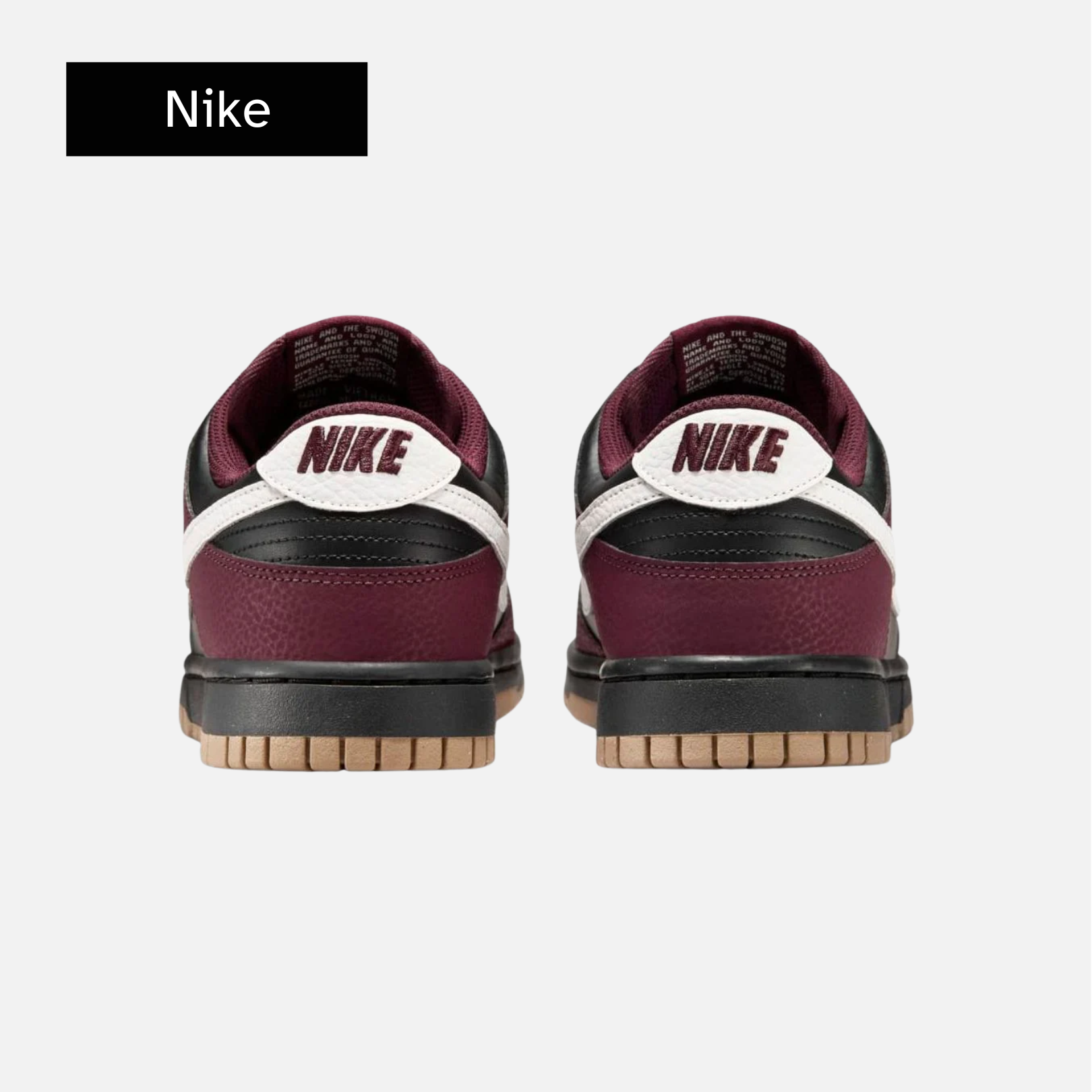 Nike Women's Dunk Low Next Nature 'Burgundy Crush Black'