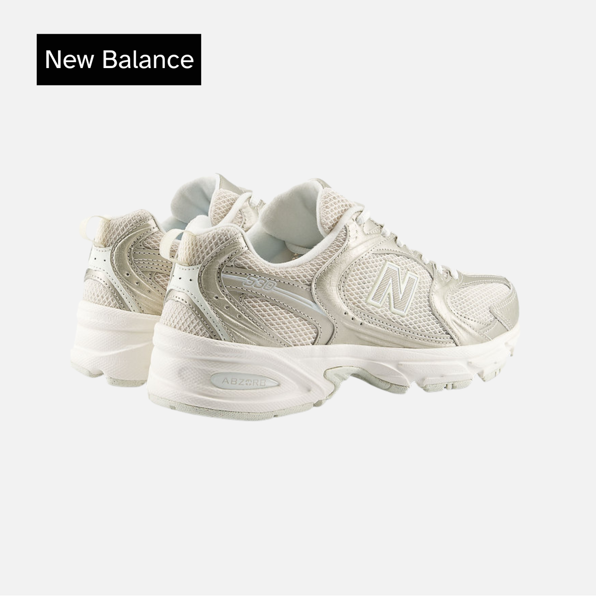 New Balance 530 'Gold Metallic Linen'