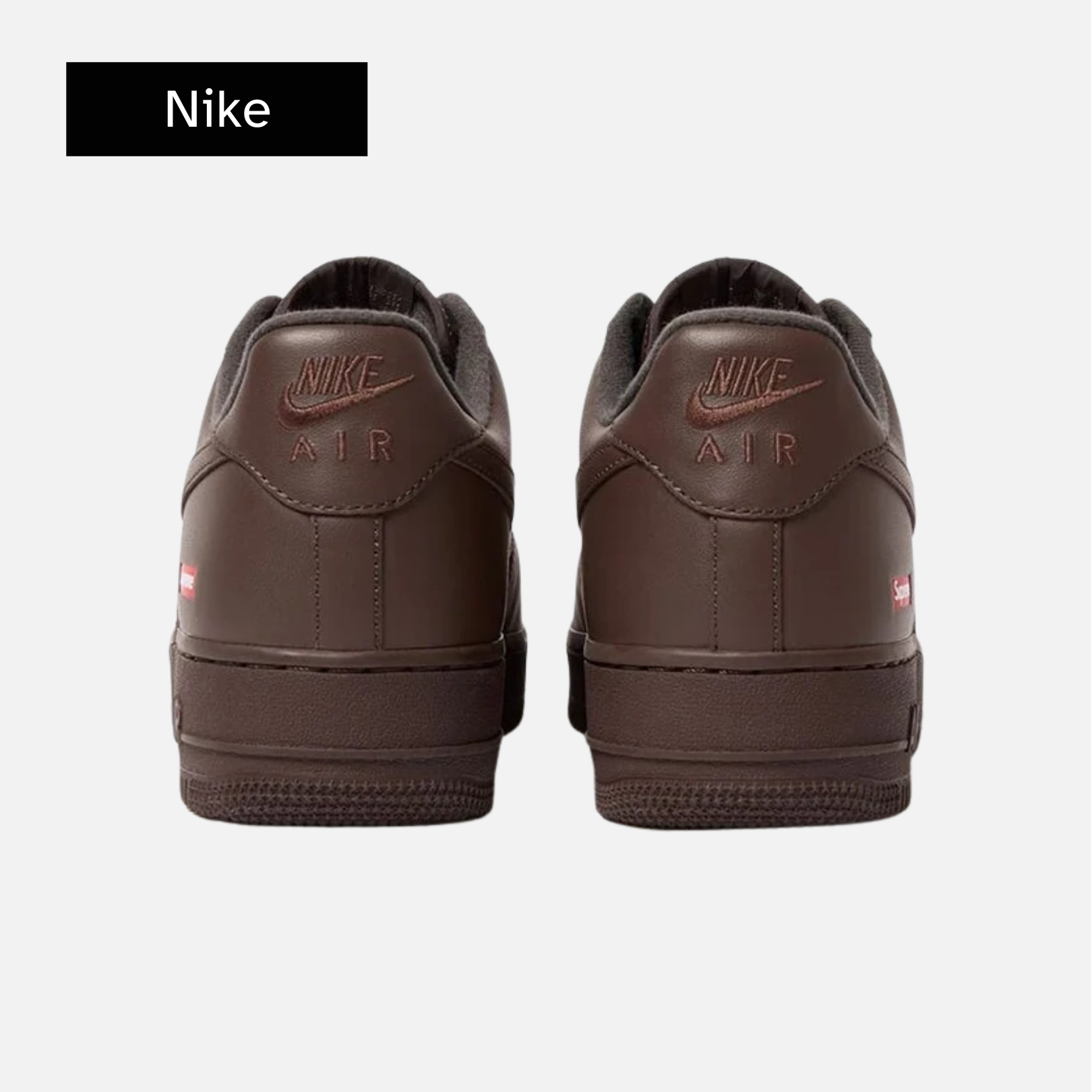 Nike Supreme x Air Force 1 Low 'Box Logo - Baroque Brown'