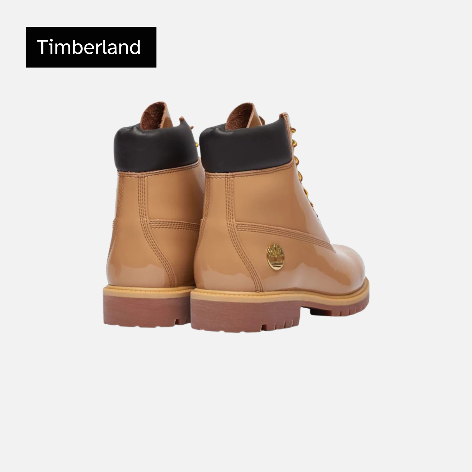 Timberland 6 Inch Premium Waterproof Boot Patent Big Kid 'Wheat'