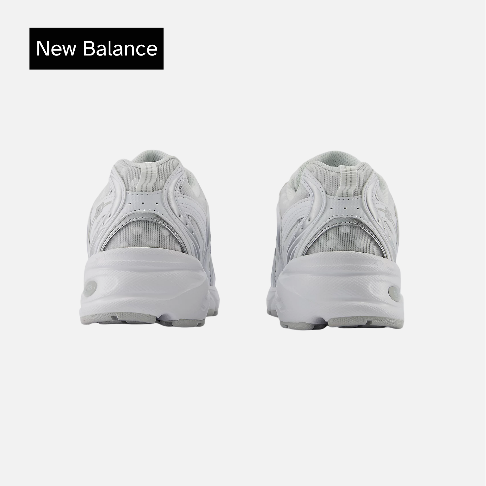 New Balance 530 'White Silver Metallic Polka Dots'