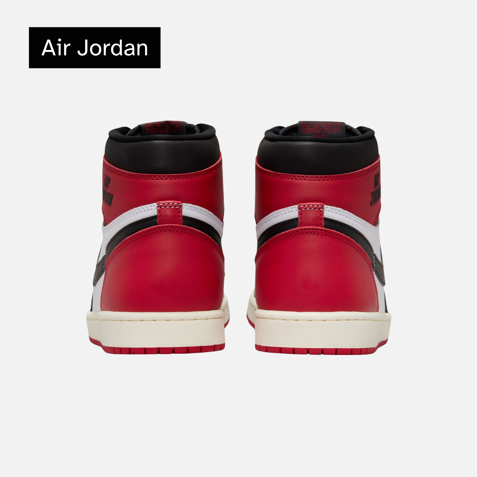 Air Jordan 1 Retro High OG 'Black Toe Reimagined'