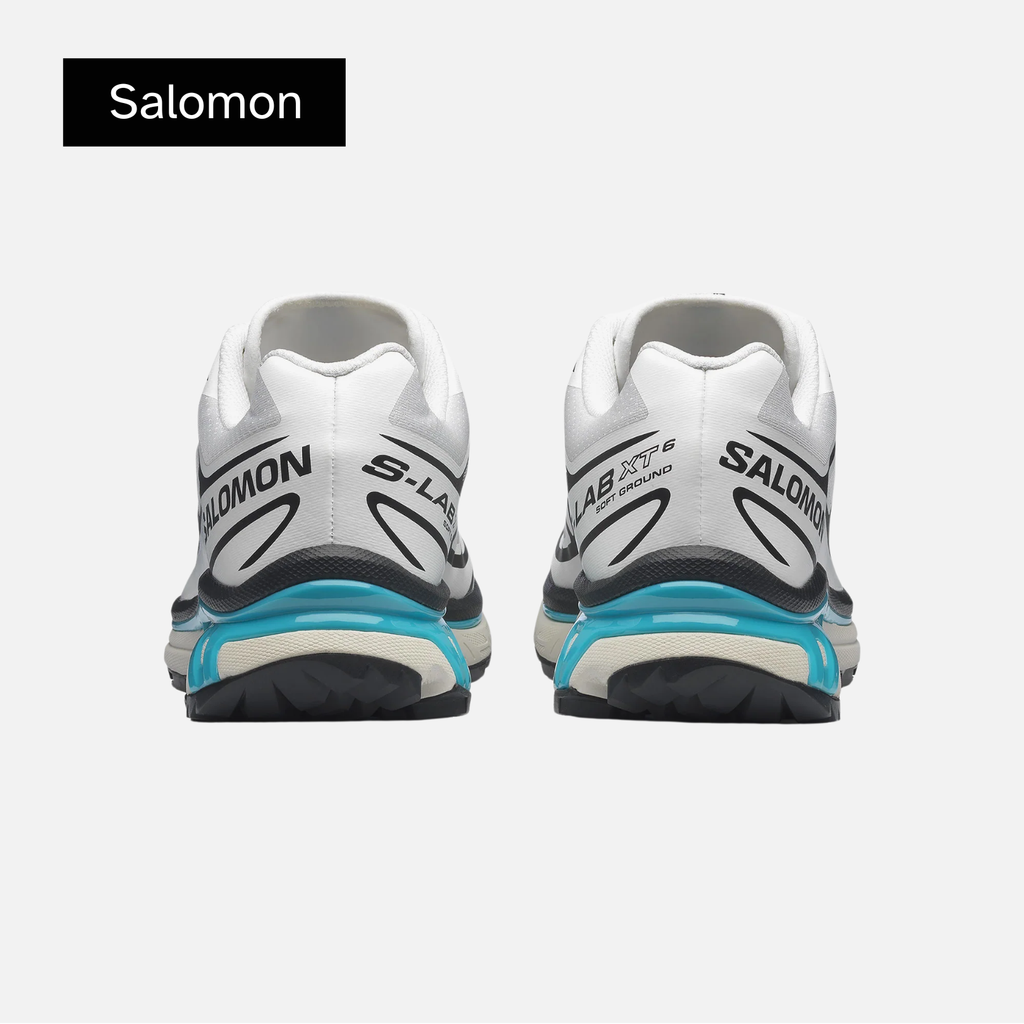 Salomon XT-6 'Black White Blue Curacao'