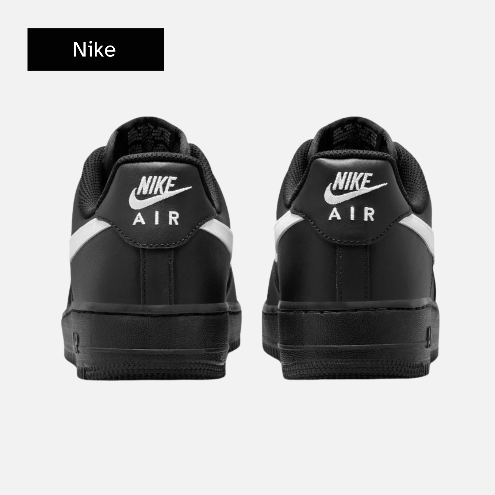 Nike Air Force 1 Low '07 'Black Wolf Grey'