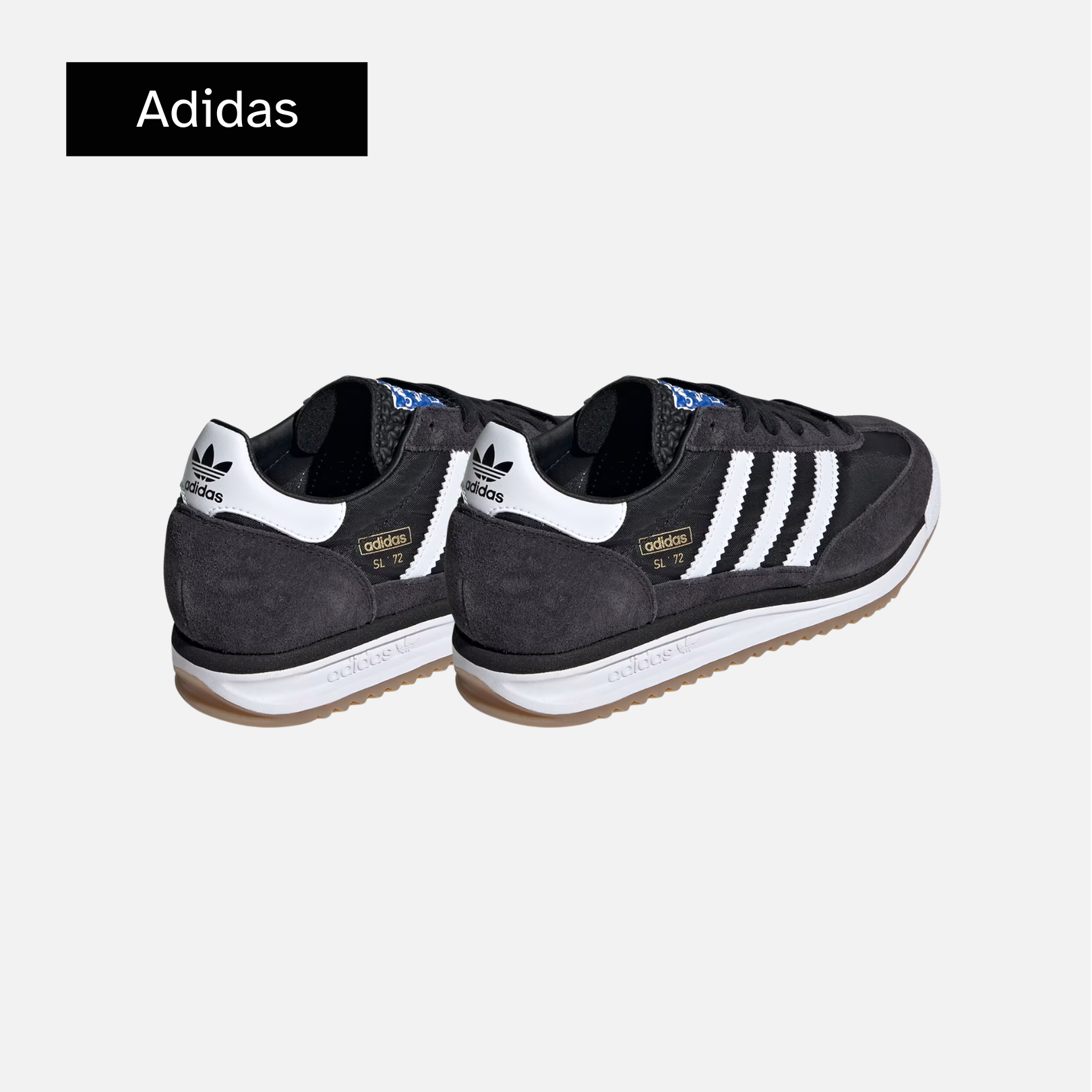 Adidas SL72 RS J 'Black White'