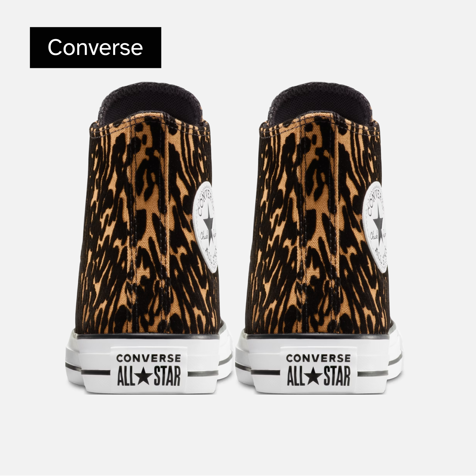 CONVERSE Chuck Taylor All Star HI Leopard Animal Print