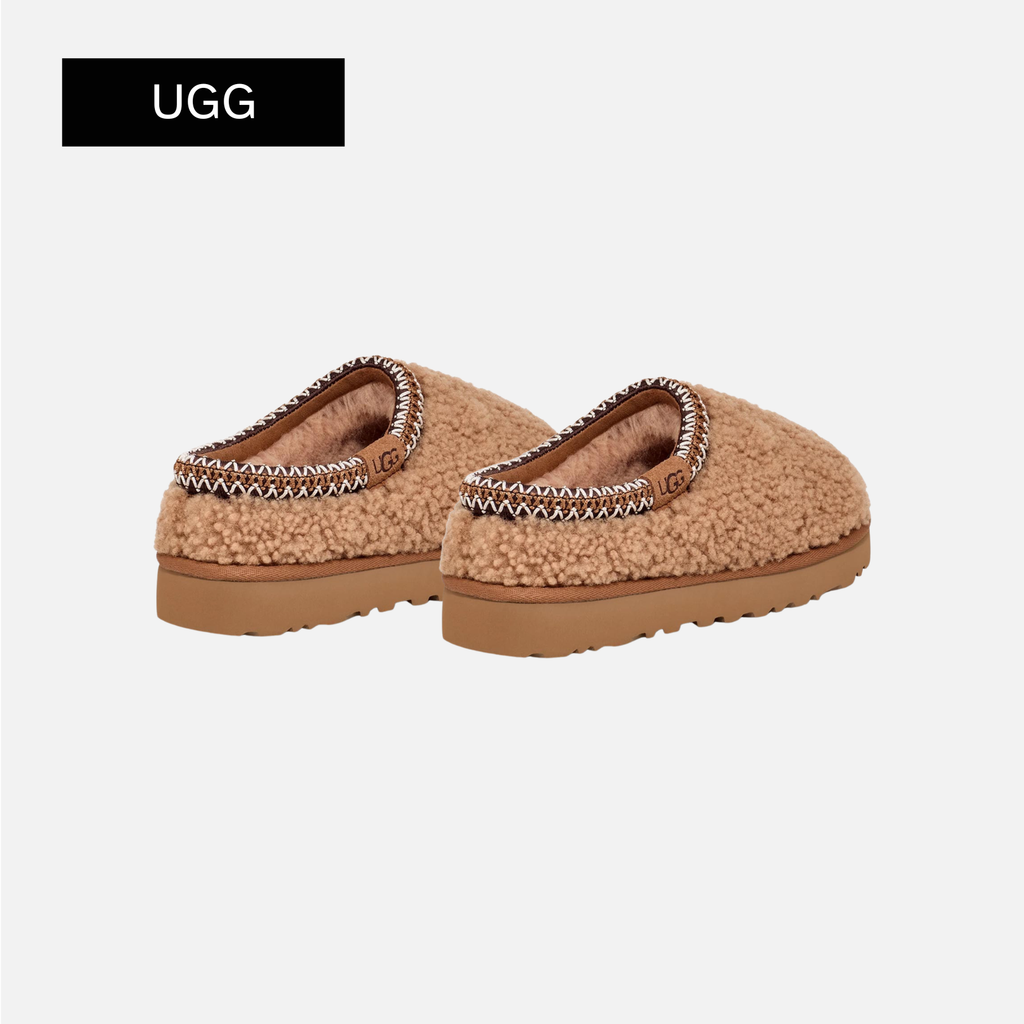 UGG Tasman Slipper 'Maxi Curly - Chestnut'