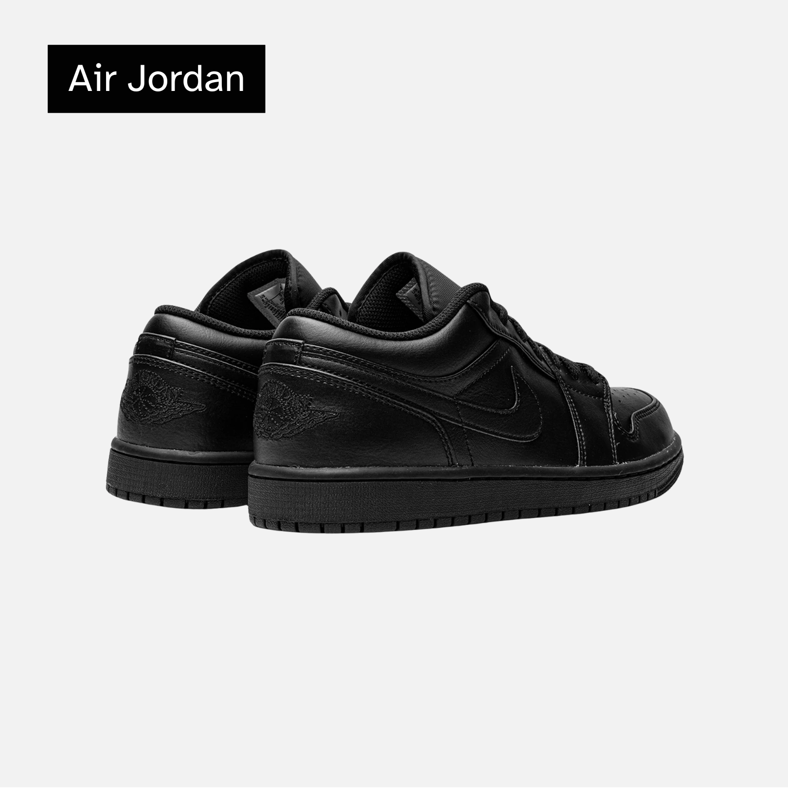 Air Jordan 1 Low 'Triple Black' 2022