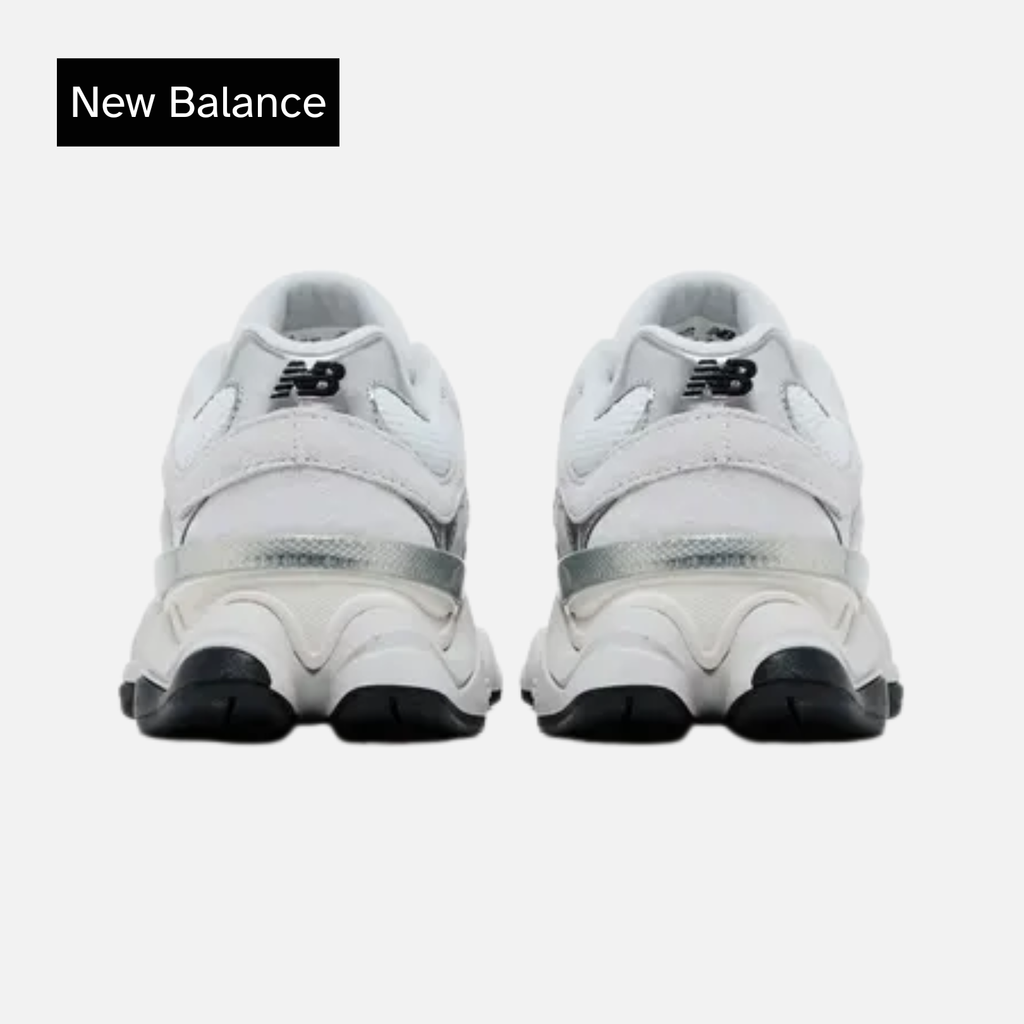 9060 'White Black Metallic Silver'