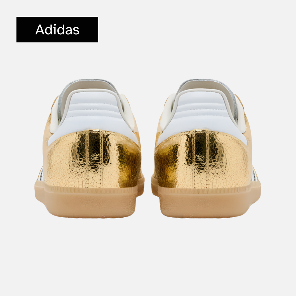 adidas Wmns Samba OG 'Cracked Metallic Pack - Gold'