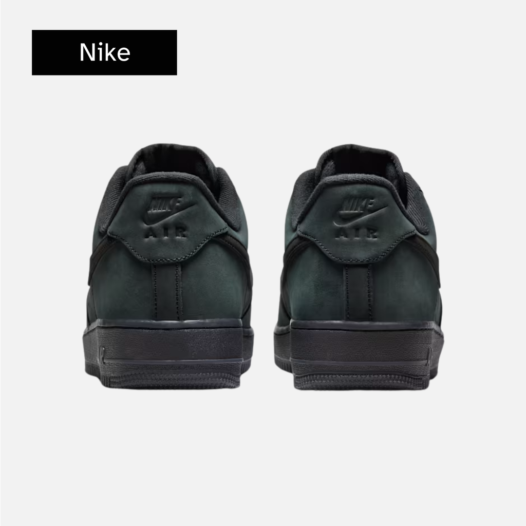 Nike Air Force 1 Low 'Triple Black Nubuck'