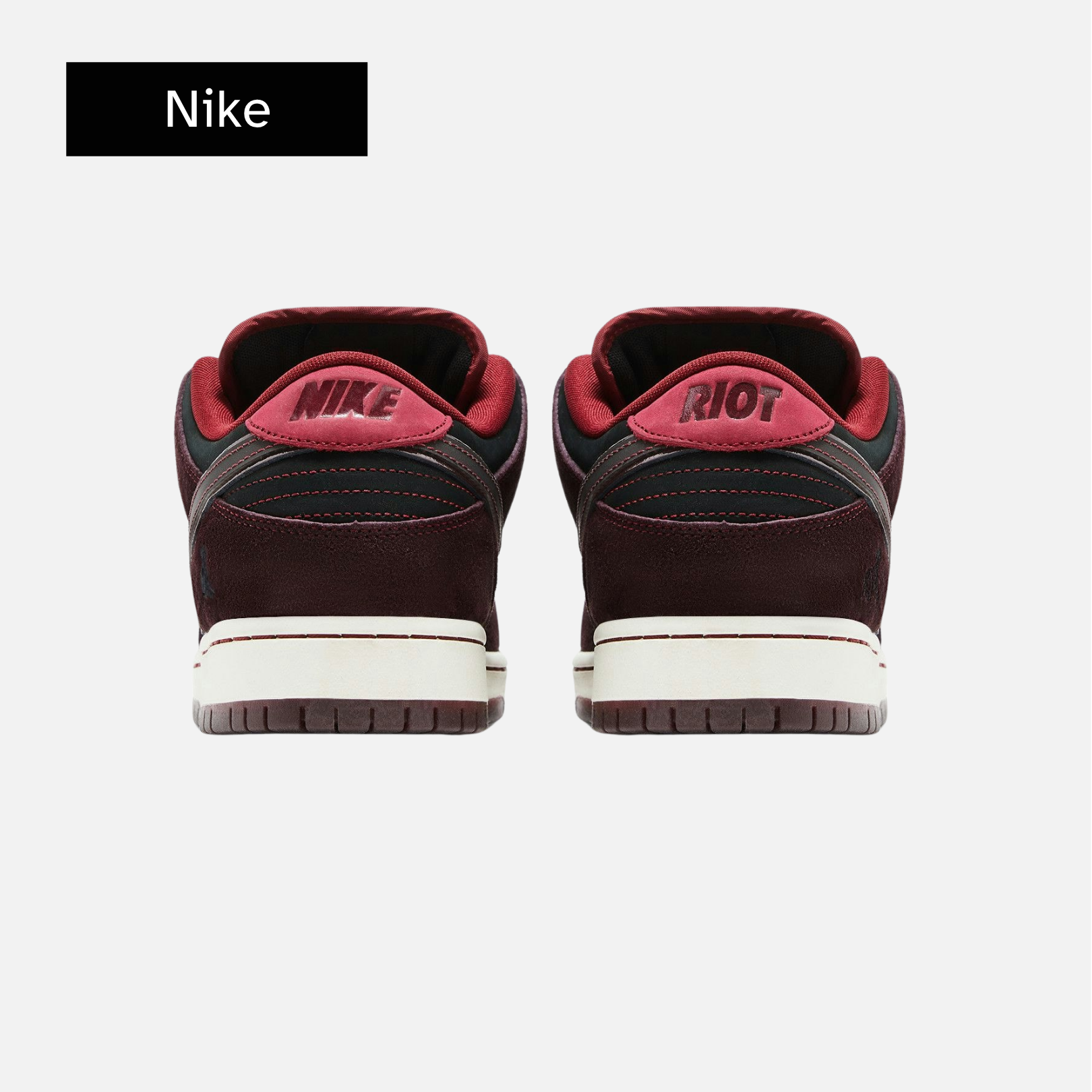 RIOT Skateshop x Nike Dunk Low Pro SB QS 'Mahogany Dark Beetroot'