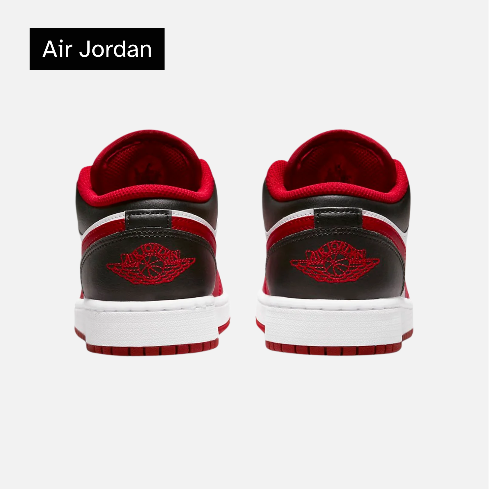 Air Jordan 1 Low GS 'Reverse Black Toe'