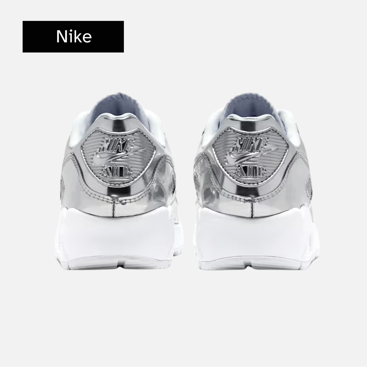 Nike Wmns Air Max 90 'Metallic Pack - Chrome'