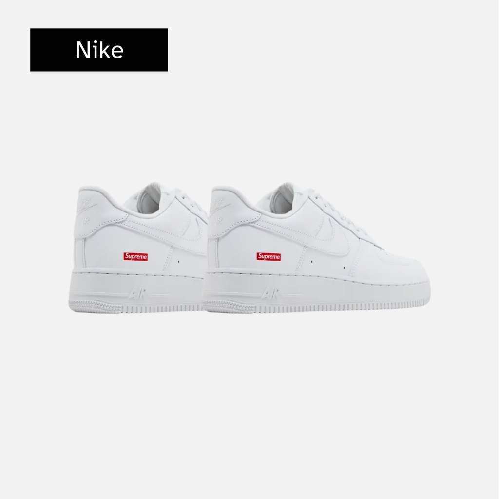 Supreme x Nike Air Force 1 Low 'Box Logo - White'