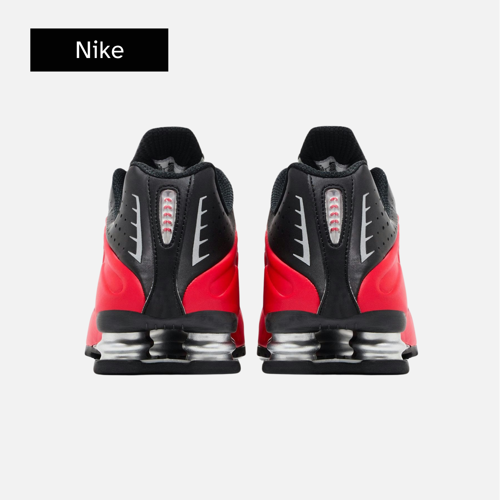 Nike Shox R4 'University Red Black'