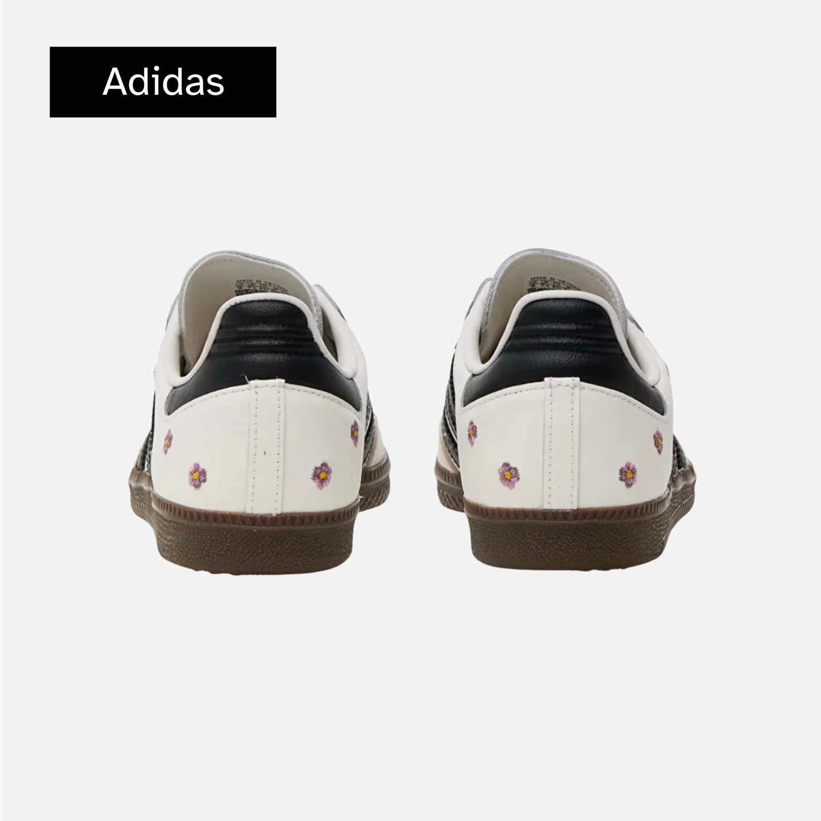 adidas Wmns Samba OG 'White Floral Embroidery'