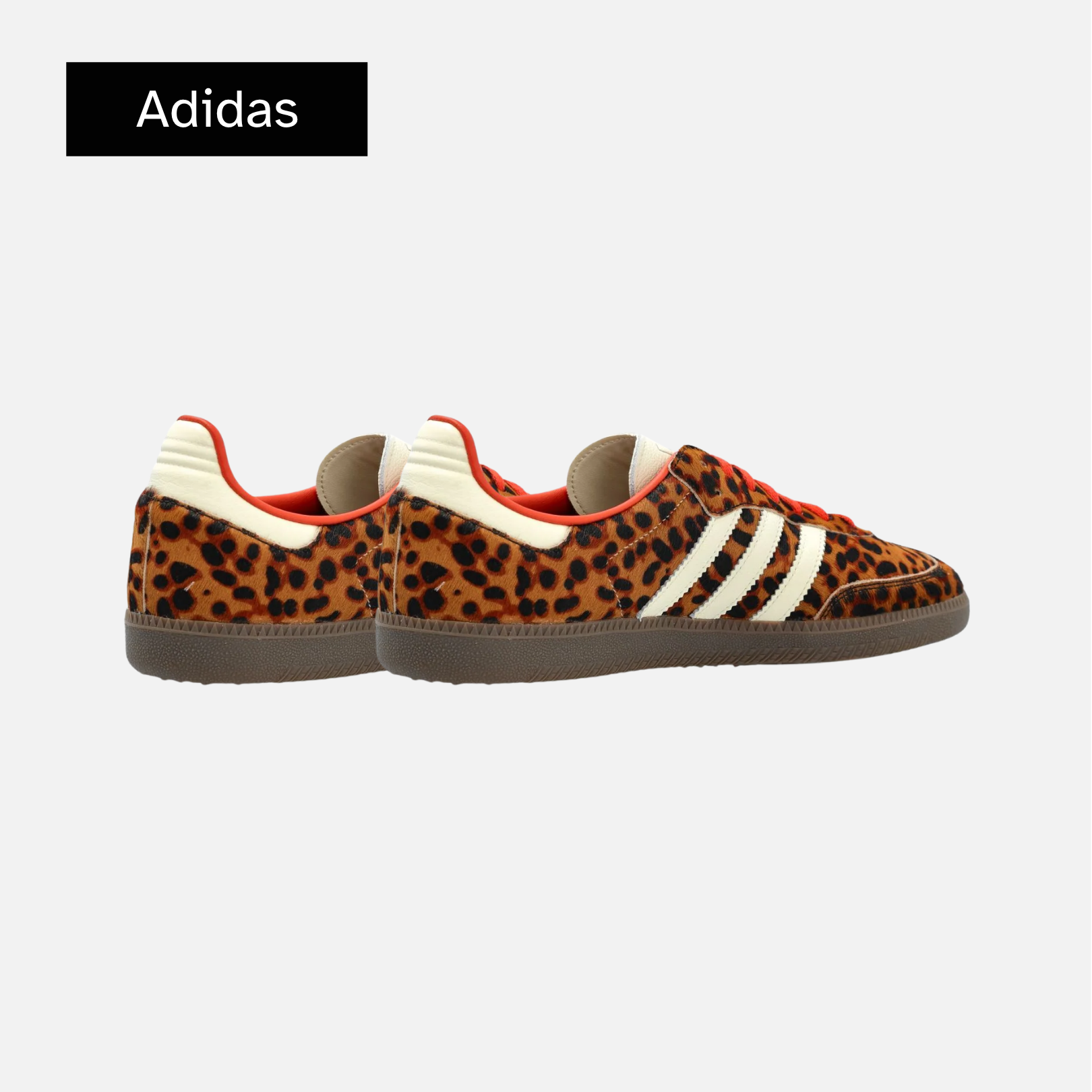 adidas Samba OG Wmns  'Cheetah Pack - Preloved Red'