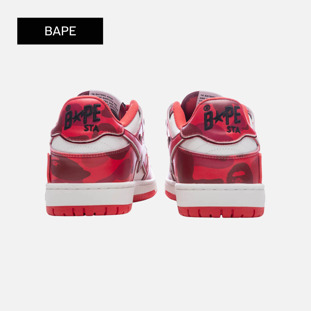 BAPE Sk8 Sta #5 'Red'