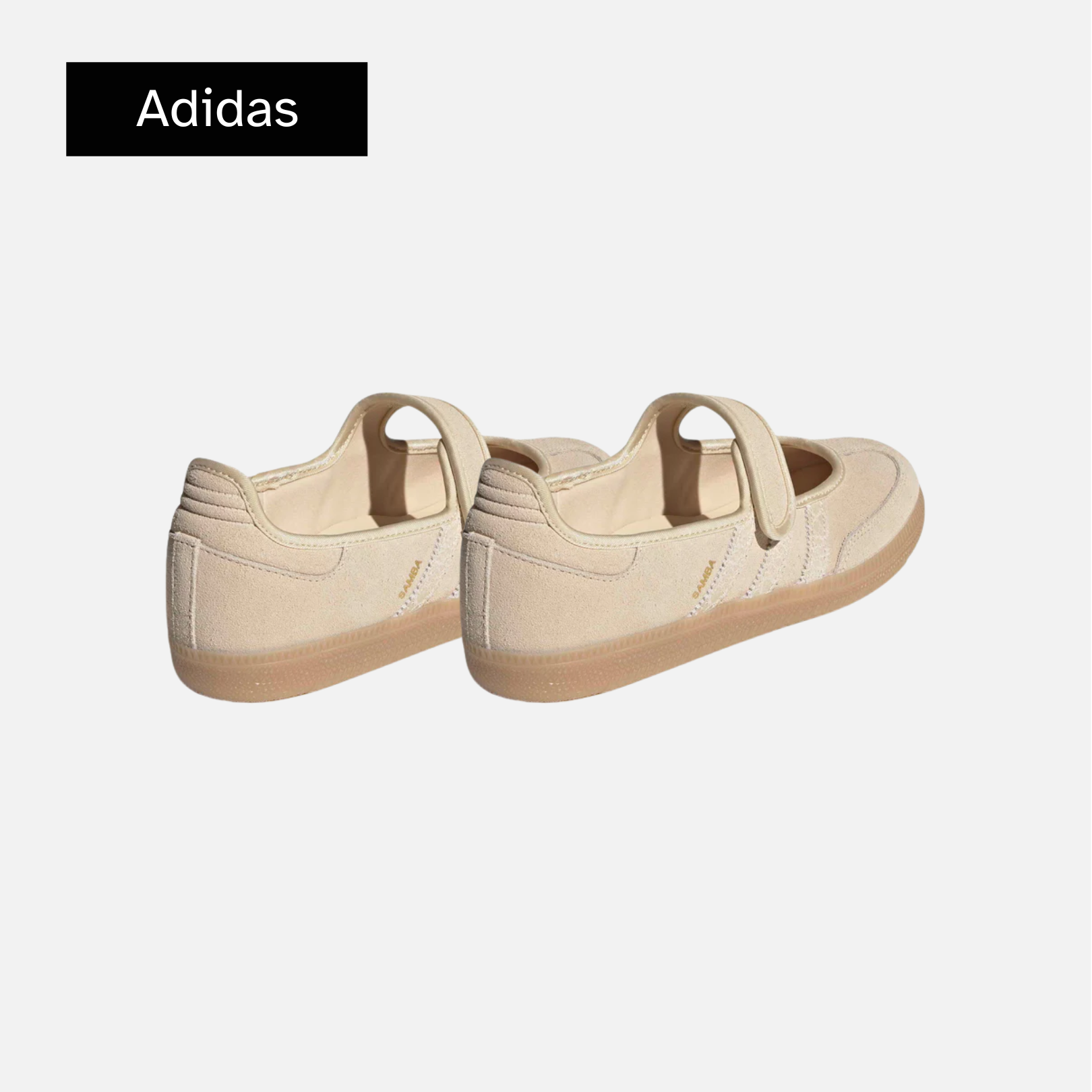 adidas Wmns Originals Samba Jane Suede Casual 'Sand Strata'
