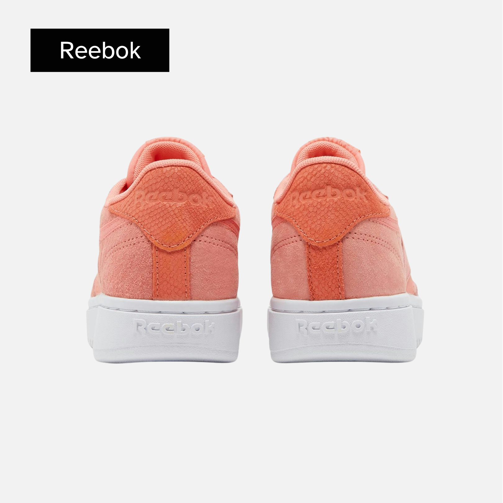 Wmns Club C Double 'Twisted Coral'