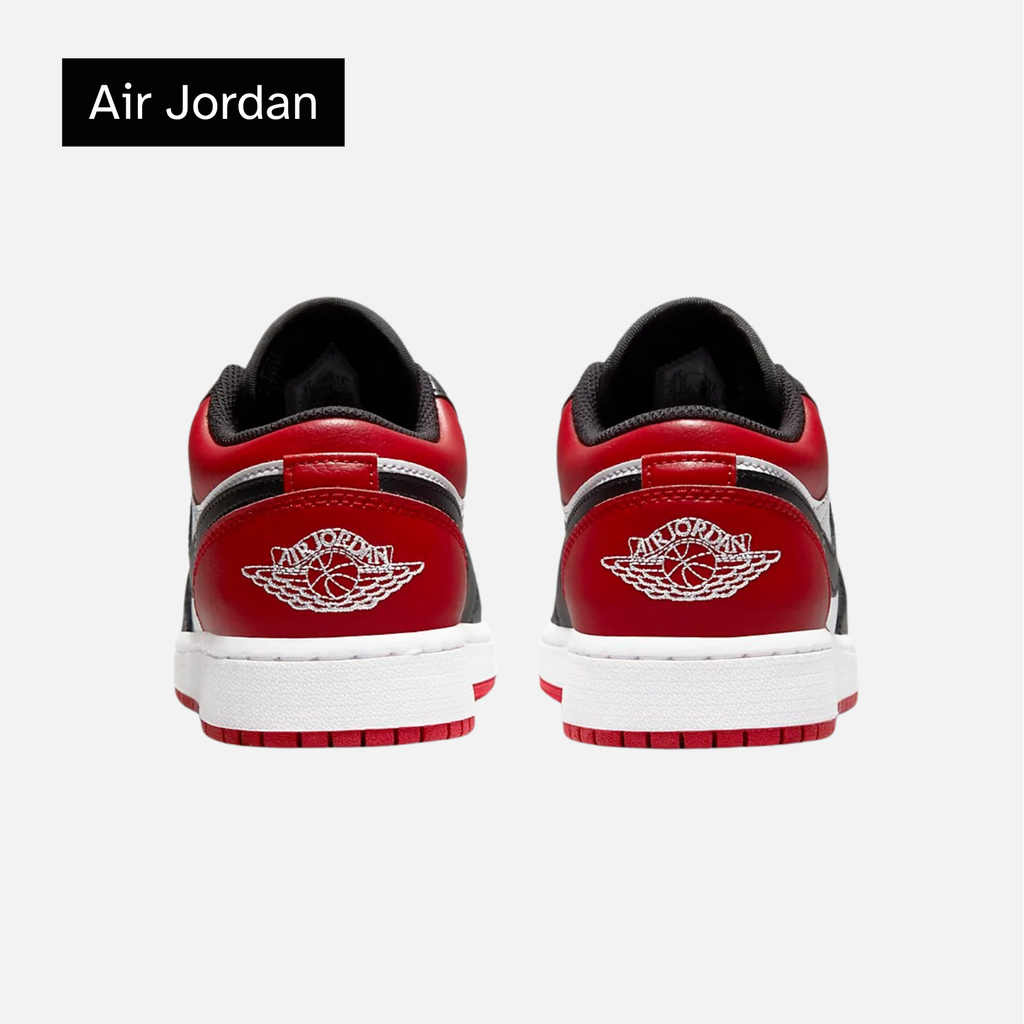 Air Jordan 1 Low GS 'Bred Toe'