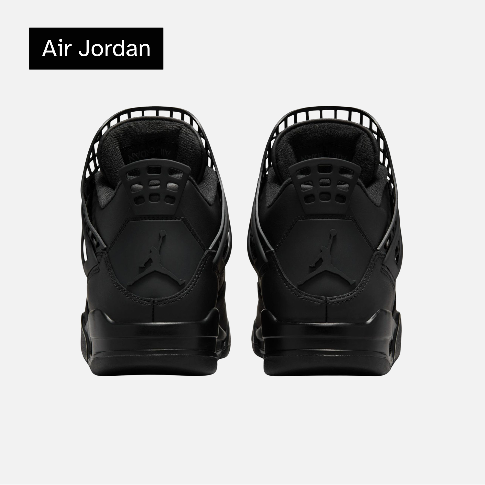 Wmns Air Jordan 4 Retro 'Net - Black'