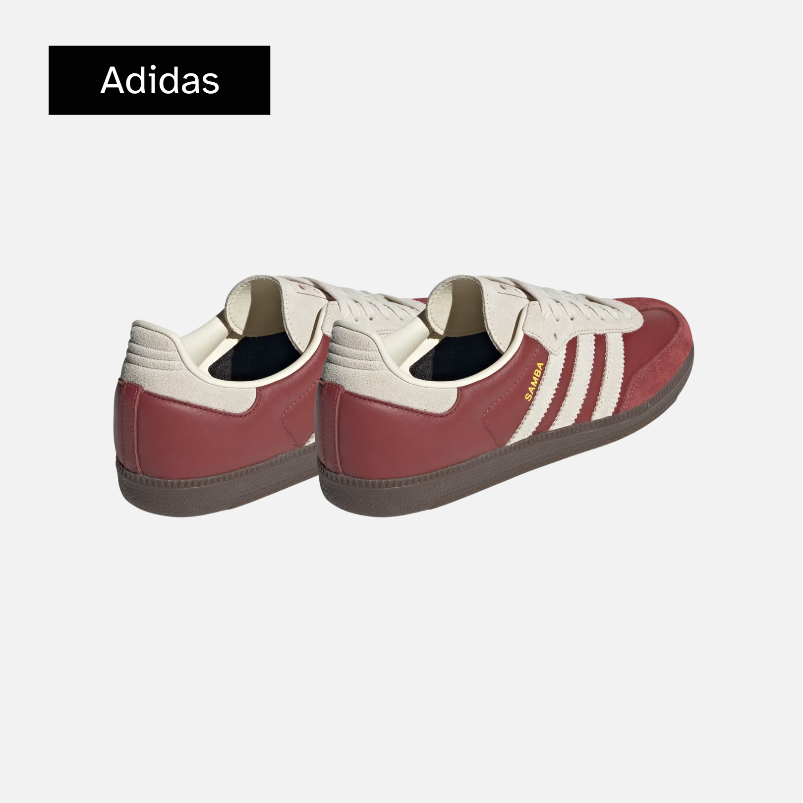 adidas Men's Samba OG 'Preloved Ruby Cream'