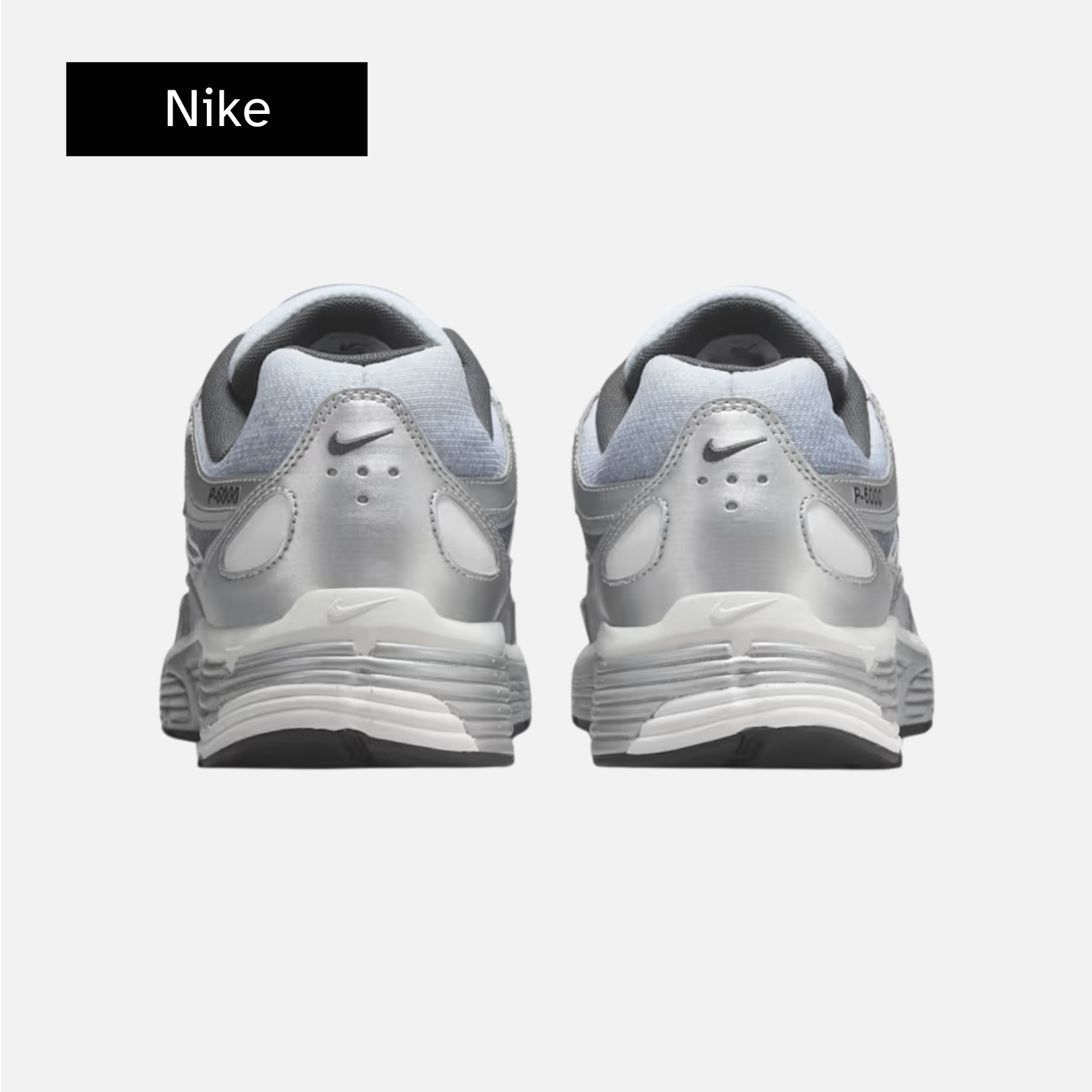 Nike P-6000 'Metallic Silver Wolf Grey'