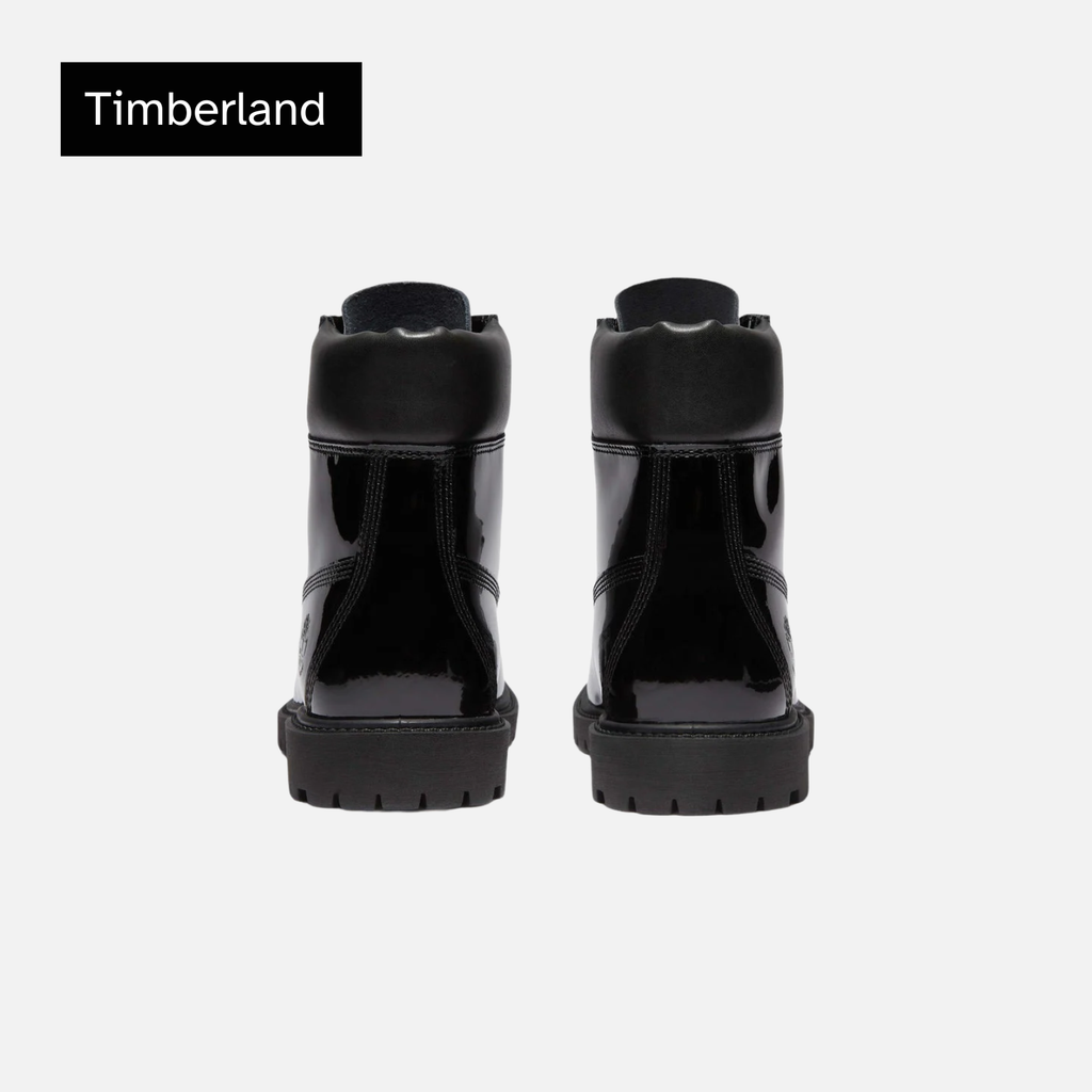 Timberland 6 Inch Premium Waterproof Boot Youth 'Black Patent Leather'