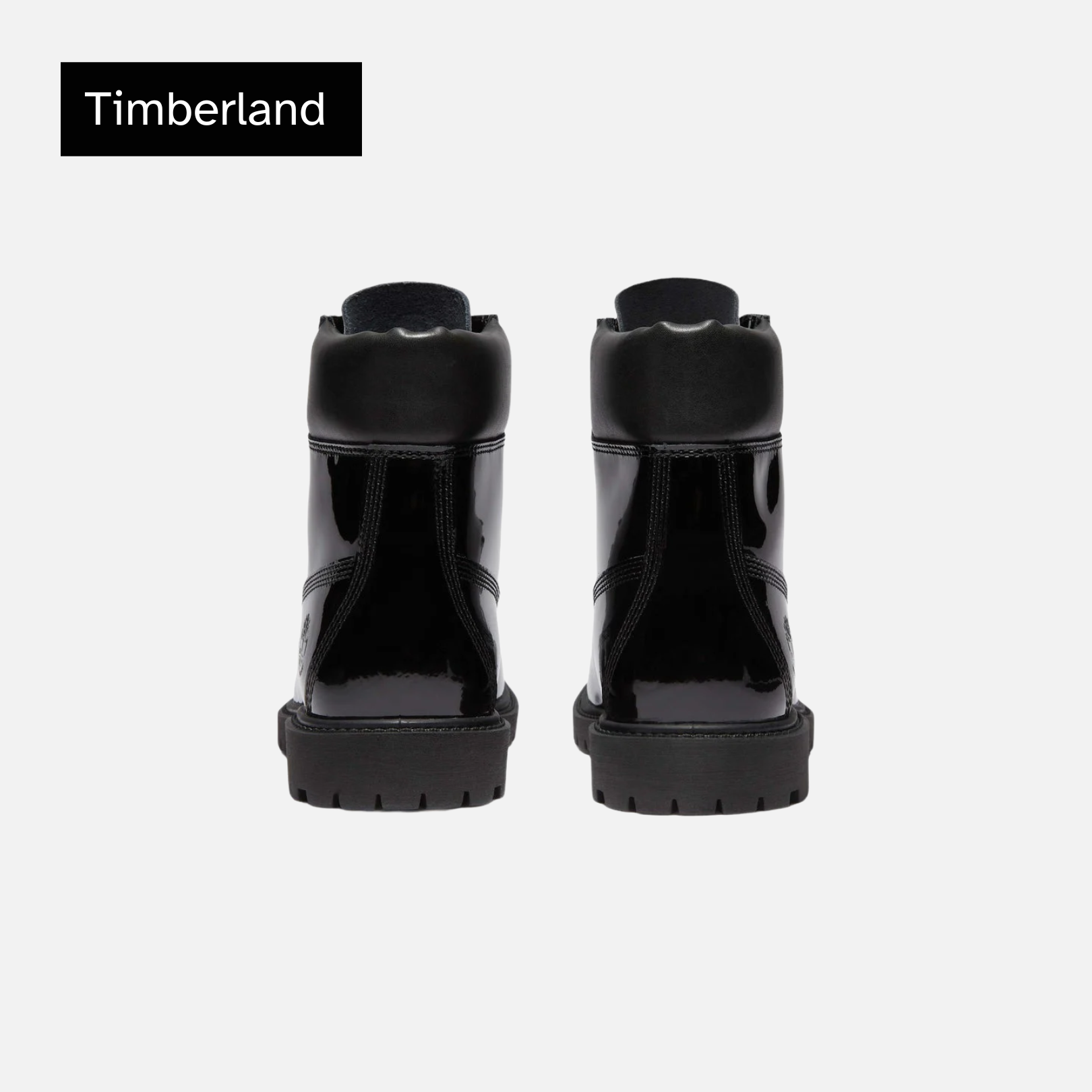 Timberland 6 Inch Premium Waterproof Boot Youth 'Black Patent Leather'