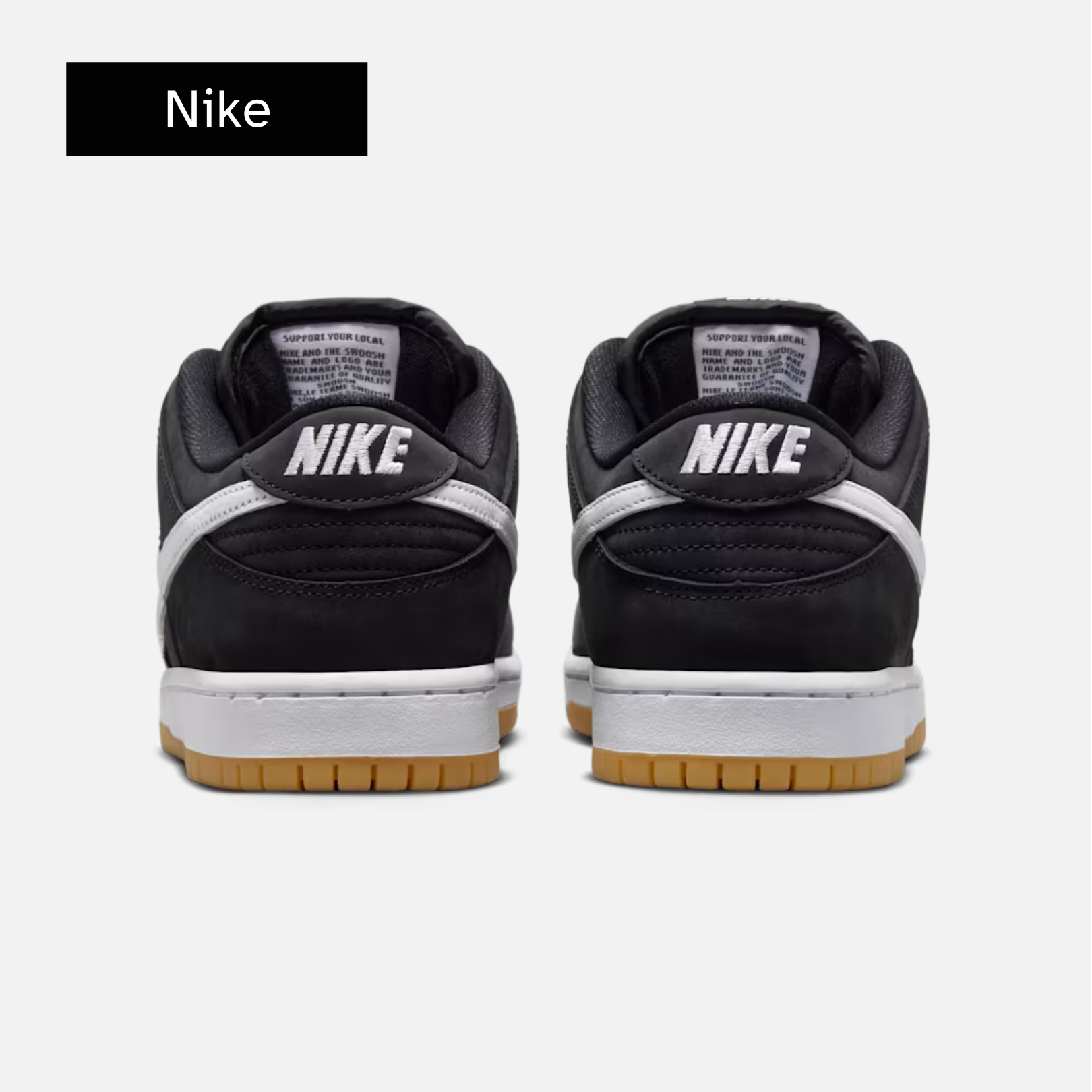 Nike Dunk Low SB 'Black Gum'
