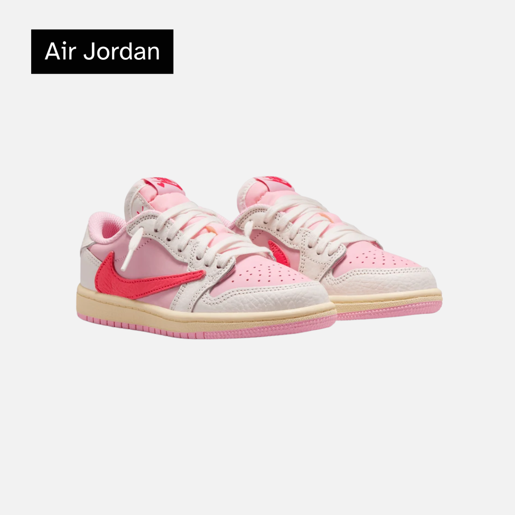 Travis Scott x Air Jordan 1 Retro Low OG PS 'Sail Tropical Pink'