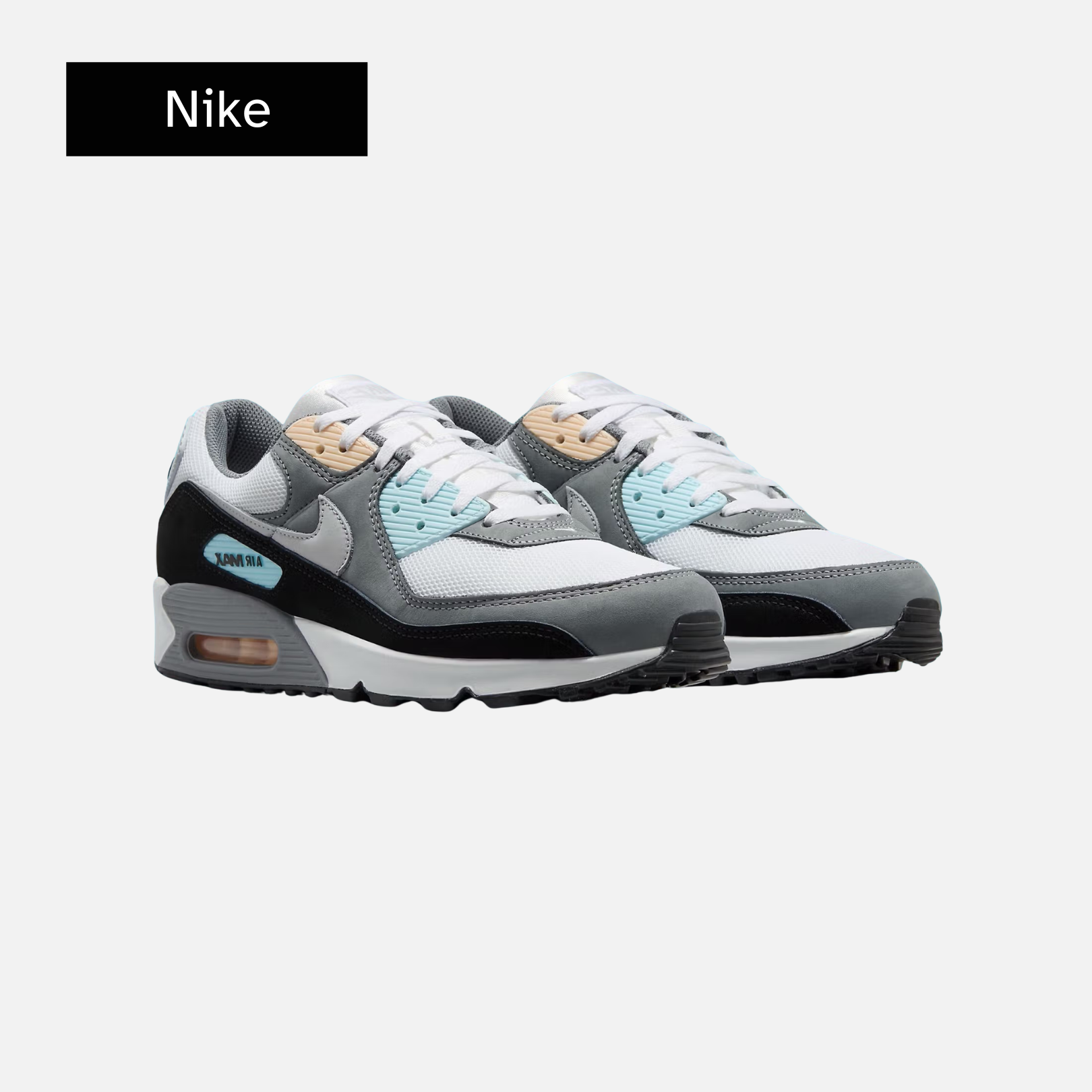 Nike Air Max 90 'Cool Grey Washed Coral'