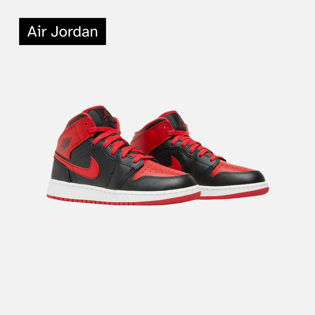 Air Jordan 1 Mid GS 'Alternate Bred'