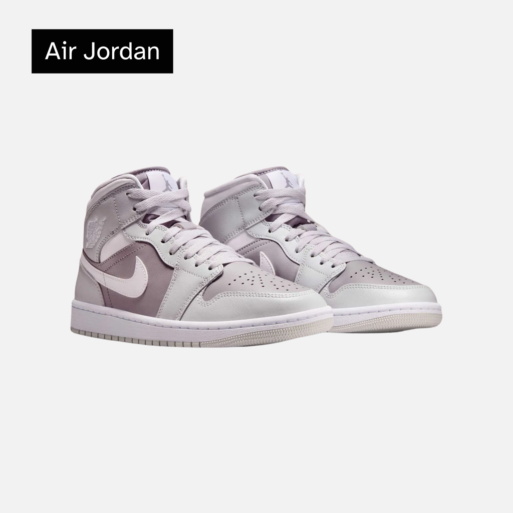 Wmns Air Jordan 1 Mid 'Photon Dust Atmosphere Grey'