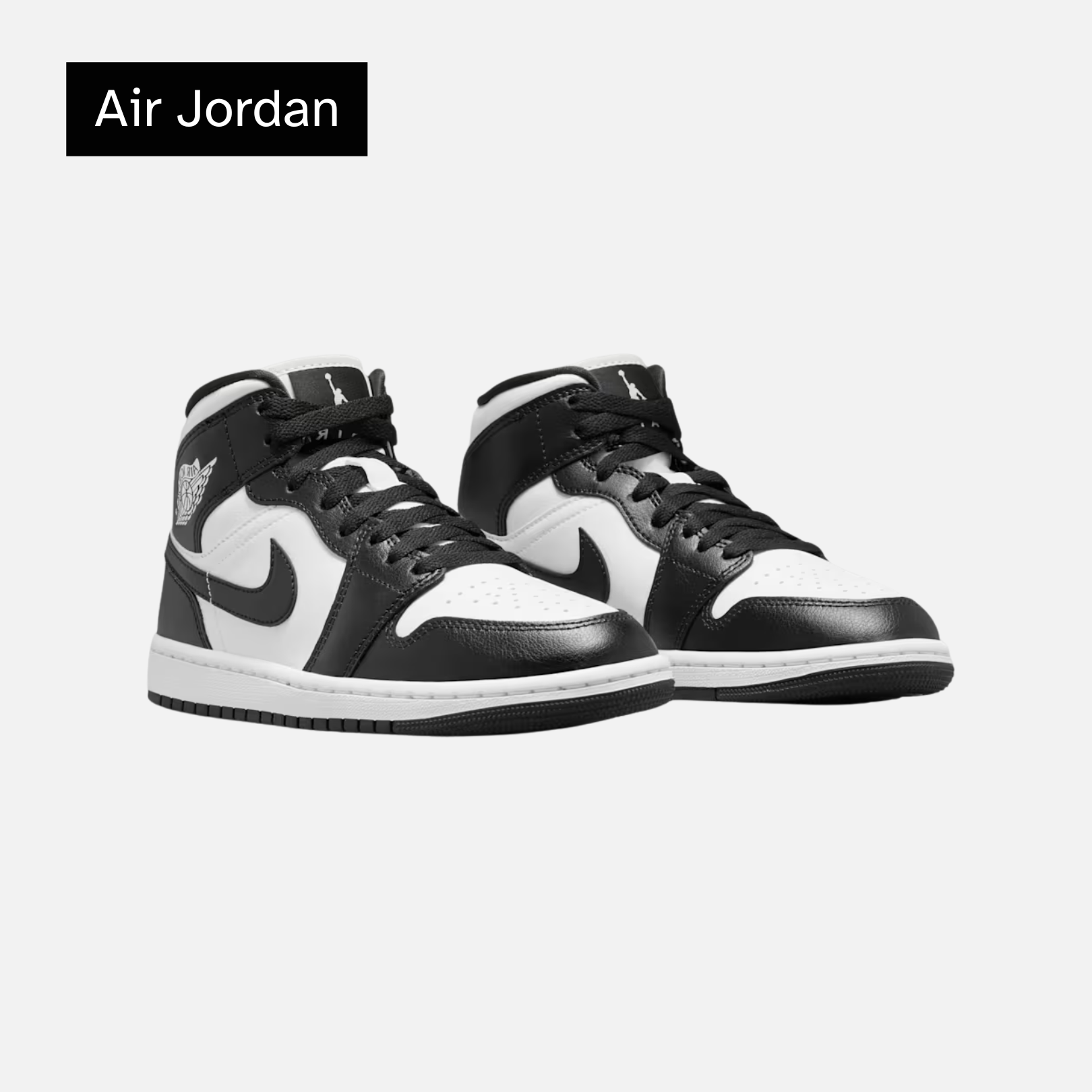 Wmns Air Jordan 1 Mid 'Panda'