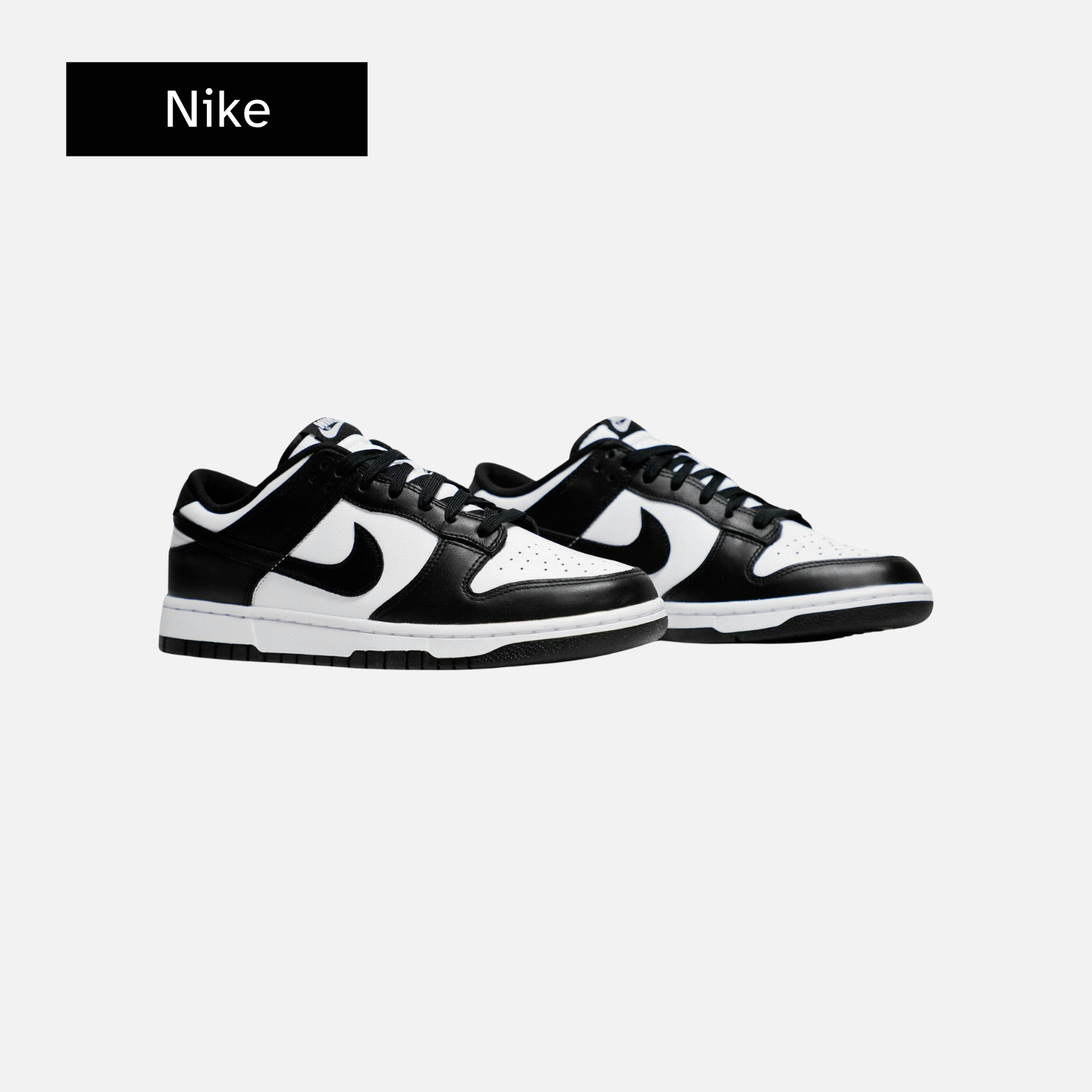 Dunk Low 'Black White'